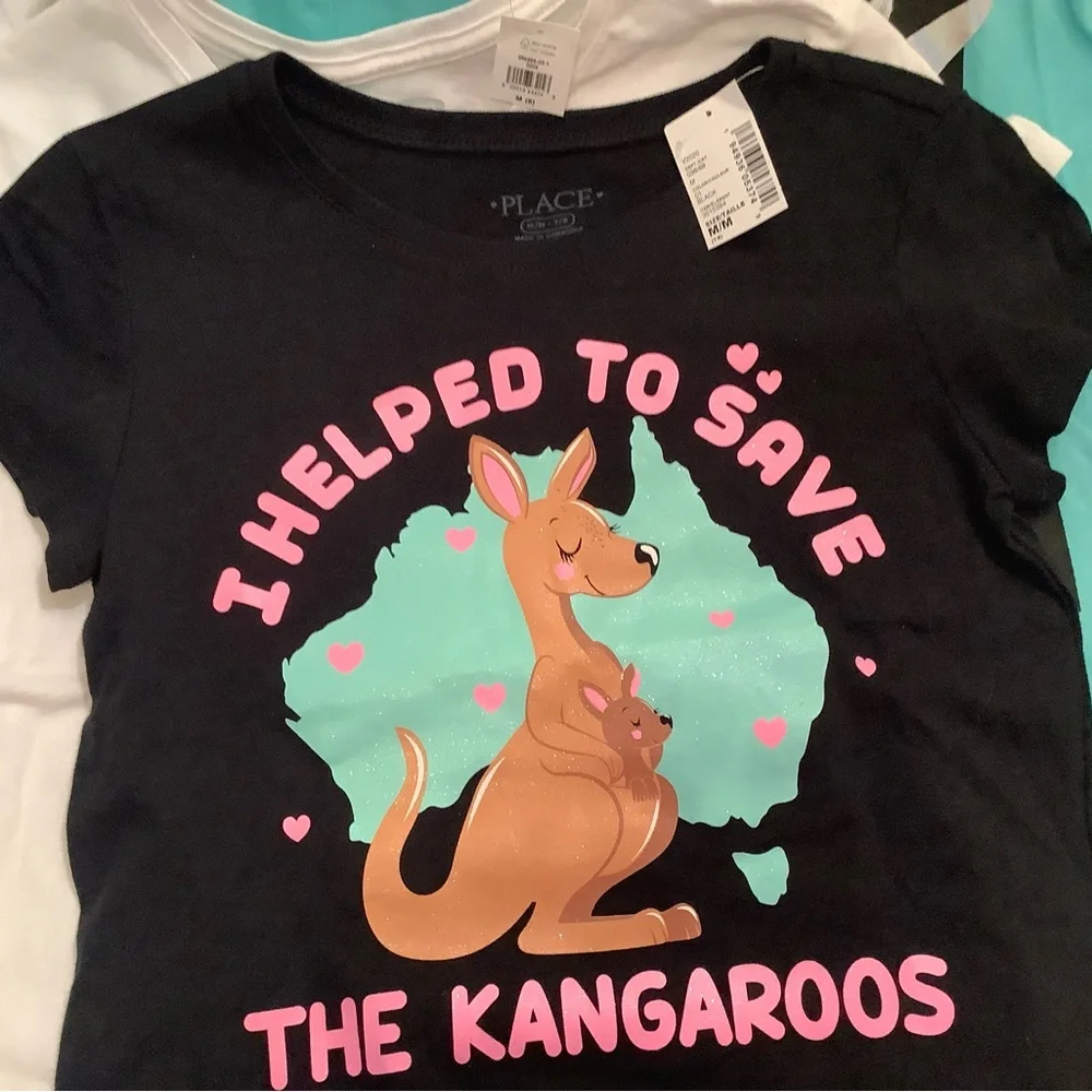 NWT Girls T Shirt Lot of 5 - Picture 4 of 6